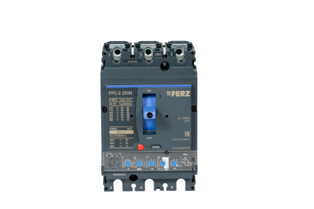 FPC-26- N- 250-ML6/3P 160А Ir=0,4-1,0In, Isd=1,5-10Ir, Ii=2400A Tsd=0,1-0,4c 50кА MCCB селективный ML6